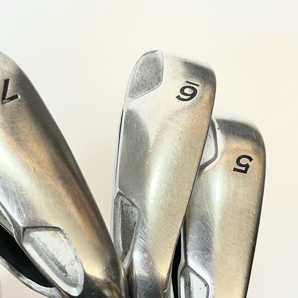 Taylormade Rocketballz Iron Set 5-PW +1/2" Stiff-Flex Steel Shafts RH - Picture 12 of 16